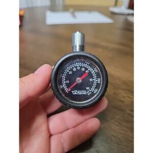 Victor Tire Pressure Gauge 0-400 PSI Analog